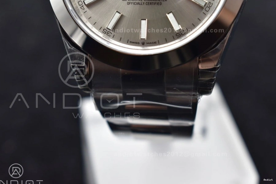 Bracelet Dial VSF SS on DateJust 41 904L 126330 VS3235 Silver 1:1 Best Oyster Edition 0331